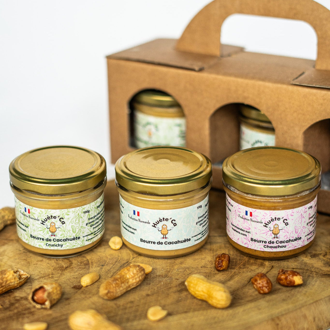 Pack Découverte - Traditionnel - Crunchy - Chouchou 3x100g